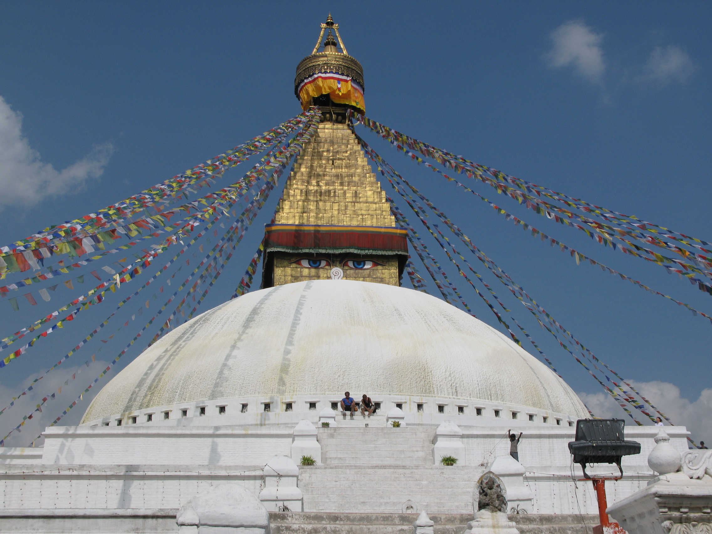 Nepal fair step trekking- bouddhnath stupa sightseeing