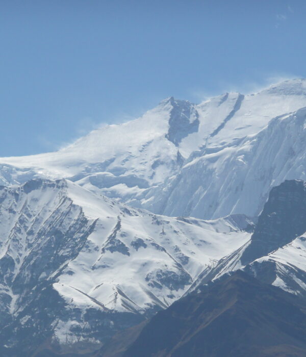 Nepal Fair step trekking- the Himalayan range that can be seen from Helambu