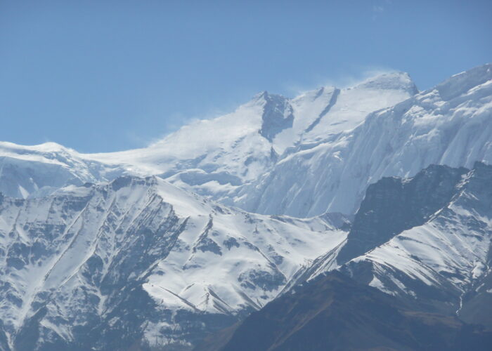 Nepal Fair step trekking- the Himalayan range that can be seen from Helambu