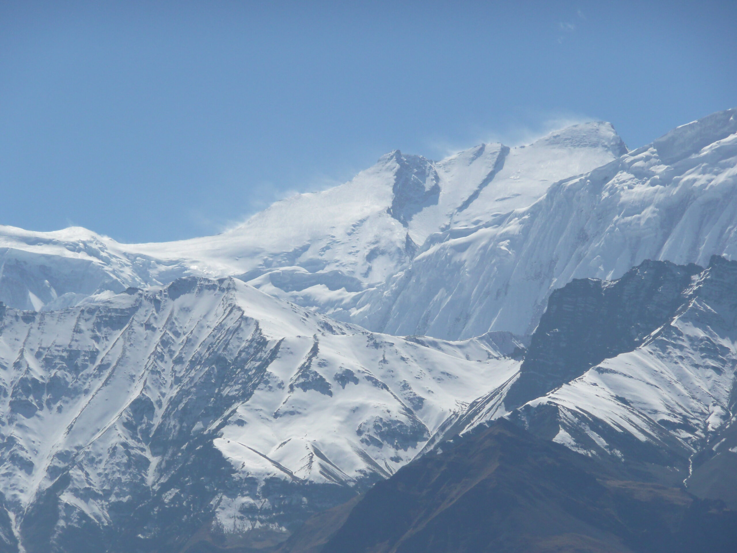 Nepal Fair step trekking- the Himalayan range that can be seen from Helambu