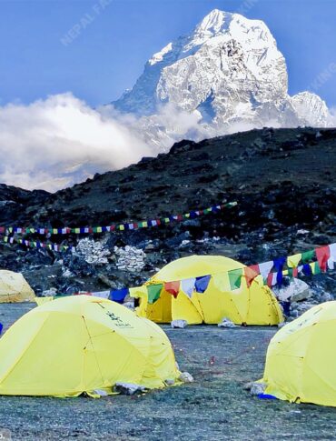 Nepal Fair Step Trekking-amadablam base camp